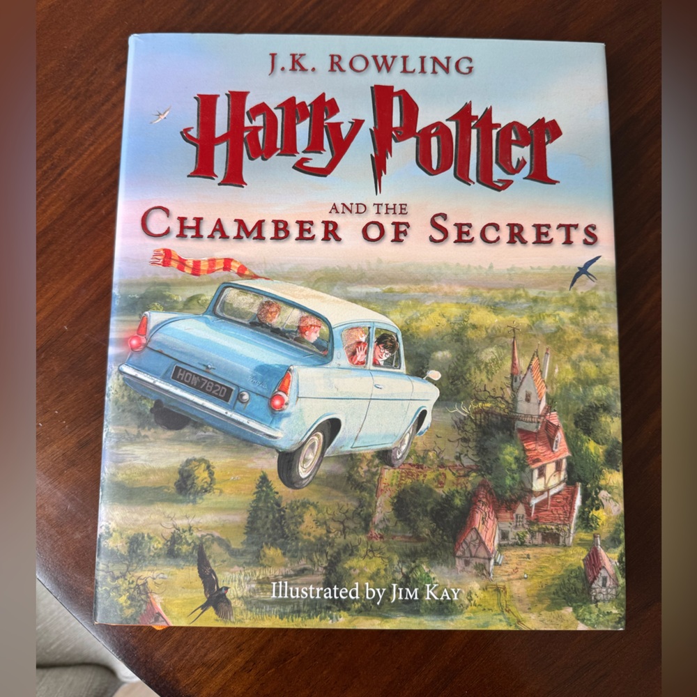 Hardcover Harry Potter Book 2 Illustrated Edition